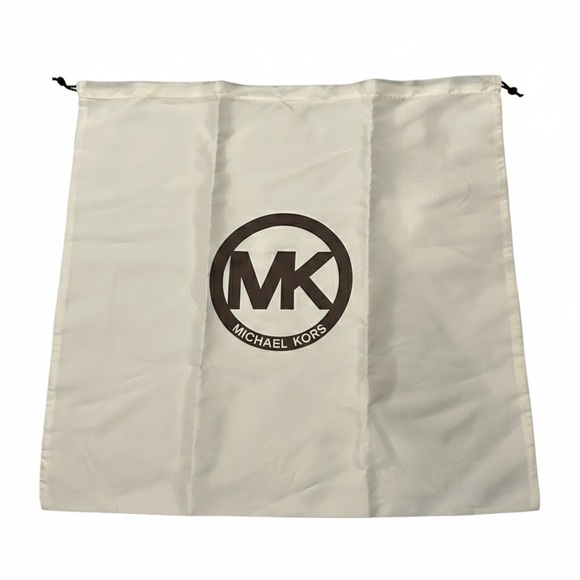 Michael Kors Handbags - Michael Kors Large Cream Drawstring Dust Bag - Protective Purse Cover NEW